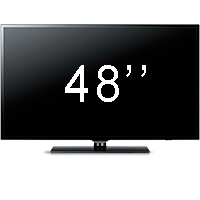 Buscador de soportes para televisor Samsung - 48 Pulgadas